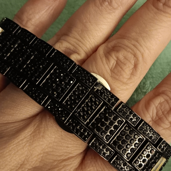 Black Crystal Watch